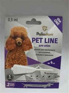Краплі Palladium Pet Line